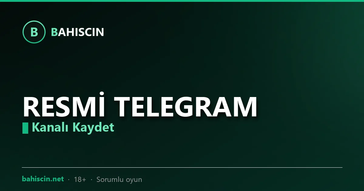 Bahiscin Telegram resmi kanal görseli